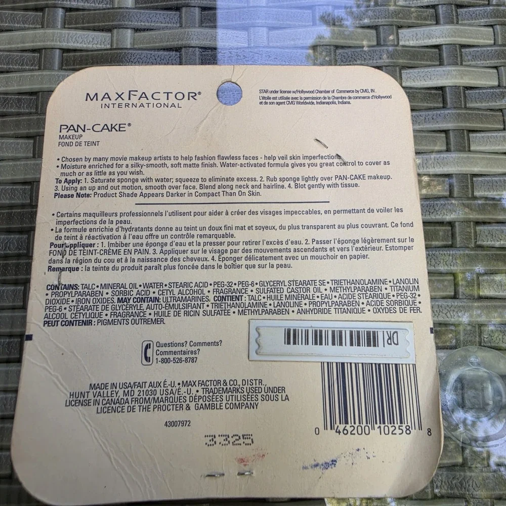 Max Factor vintage max